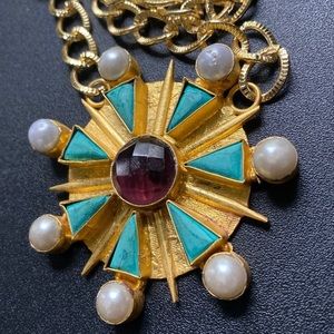 Gemstone necklace